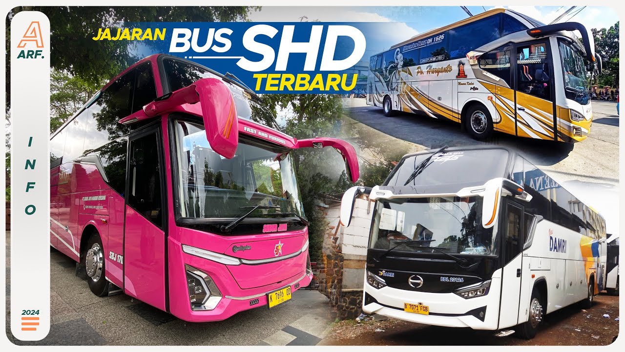 Inilah Body Bus SHD Terbaru Di Indonesia !! Mana Yang Kalian Suka ?
