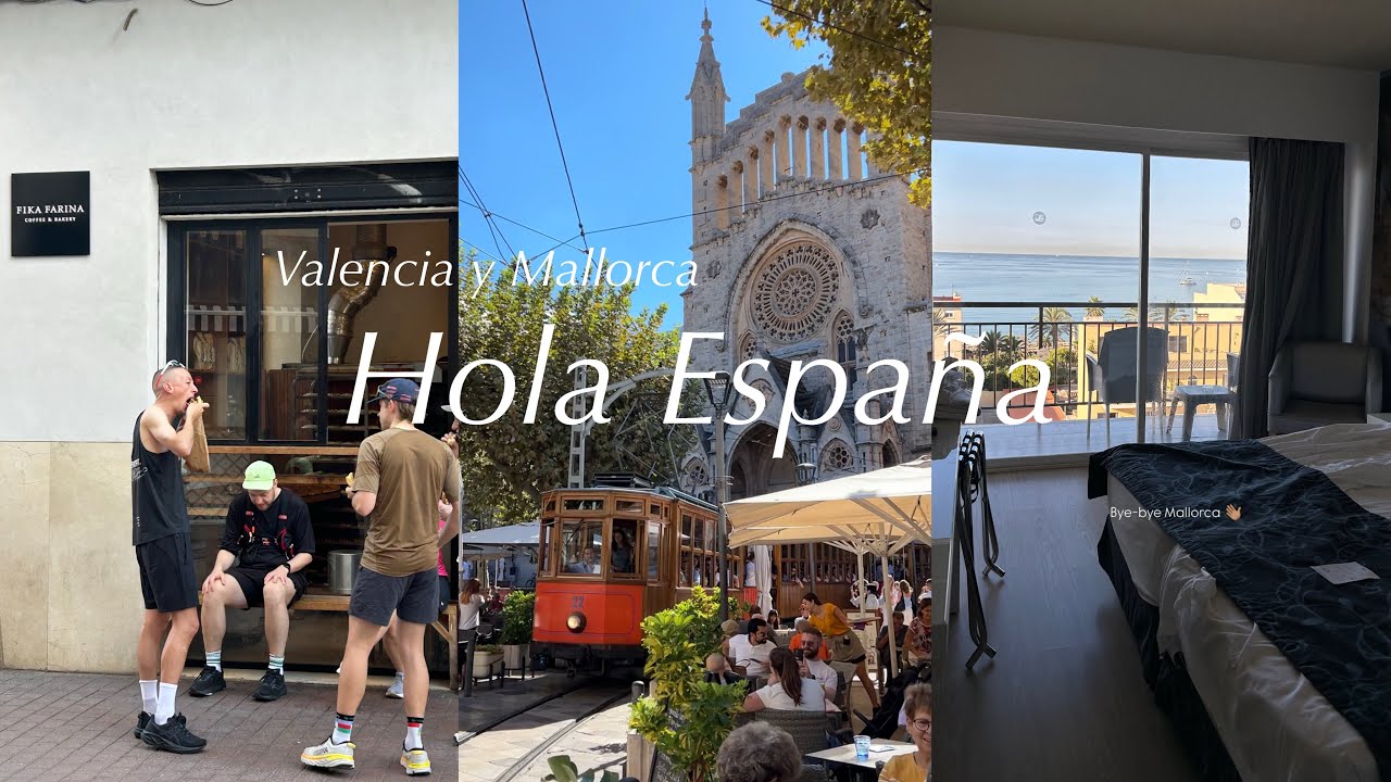 【vlog】 ひたすら食べ歩くスペイン旅 in Valencia y Mallorca🇪🇸🥘 │ パエリアも食べたよ♪ │ ヨーロッパ │ 海外旅行一人旅vlog