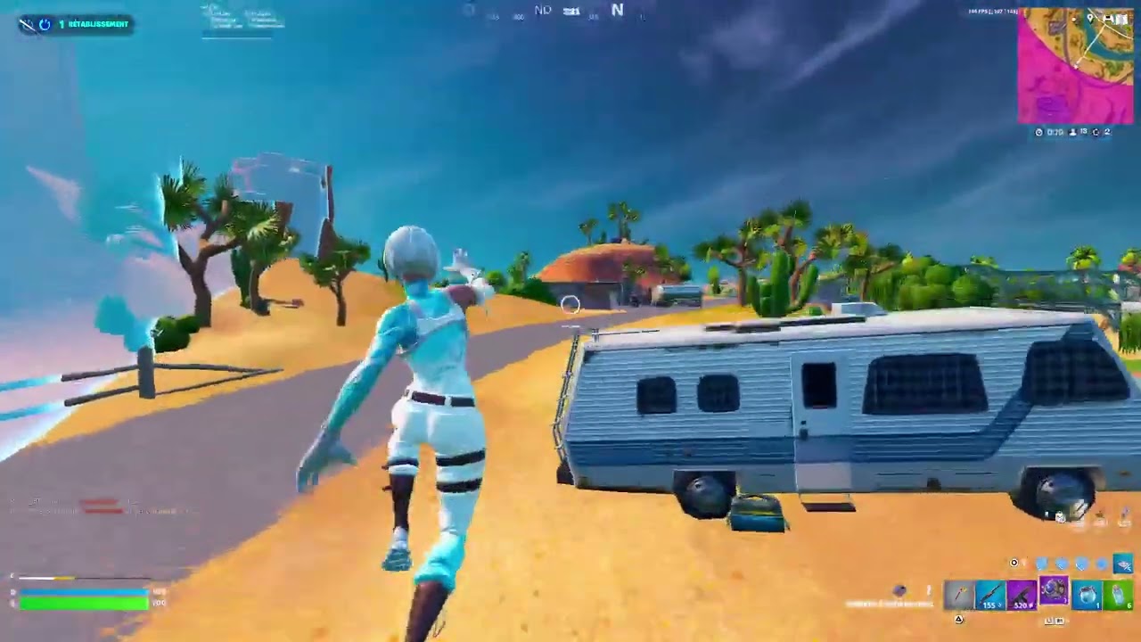 Ryzen 5 4500 RX 580 Fortnite Benchmark Test