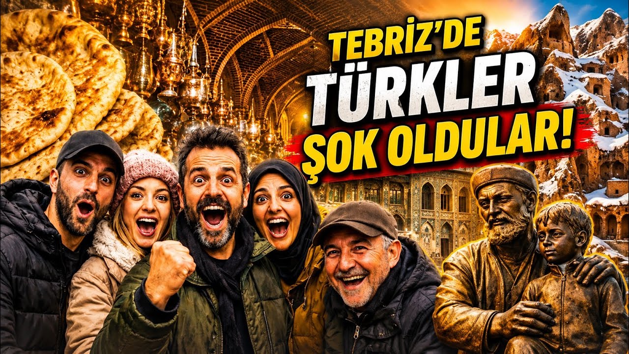 T&Uuml;RKLER TEBRİZ&rsquo;İ B&Ouml;YLE BİLMİYORLARDI VE TEBRİZ HAKKINDA KONUŞTULAR.