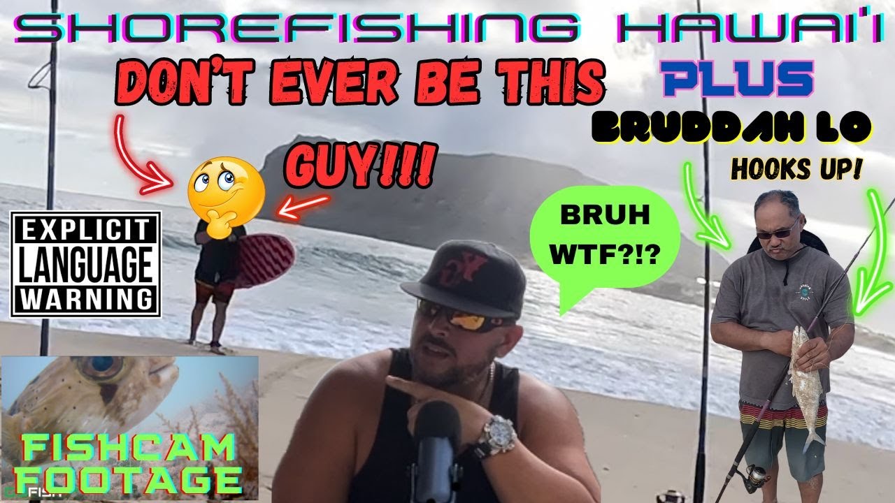НИКОГДА НЕ БУДЬТЕ ТАКИМ ПАРНЕМ!!! 🎣🏄‍♂️🤬 #чтозафига #чудак #немогу #рыбалкасберегагавайев #рыбалк...
