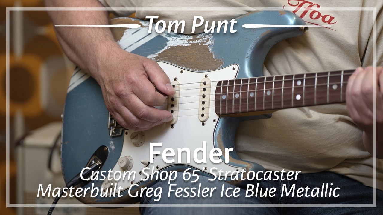 Fender Custom 65 Stratocaster Masterbuilt Greg Fessler Relic Competition played by Tom Punt | Demo