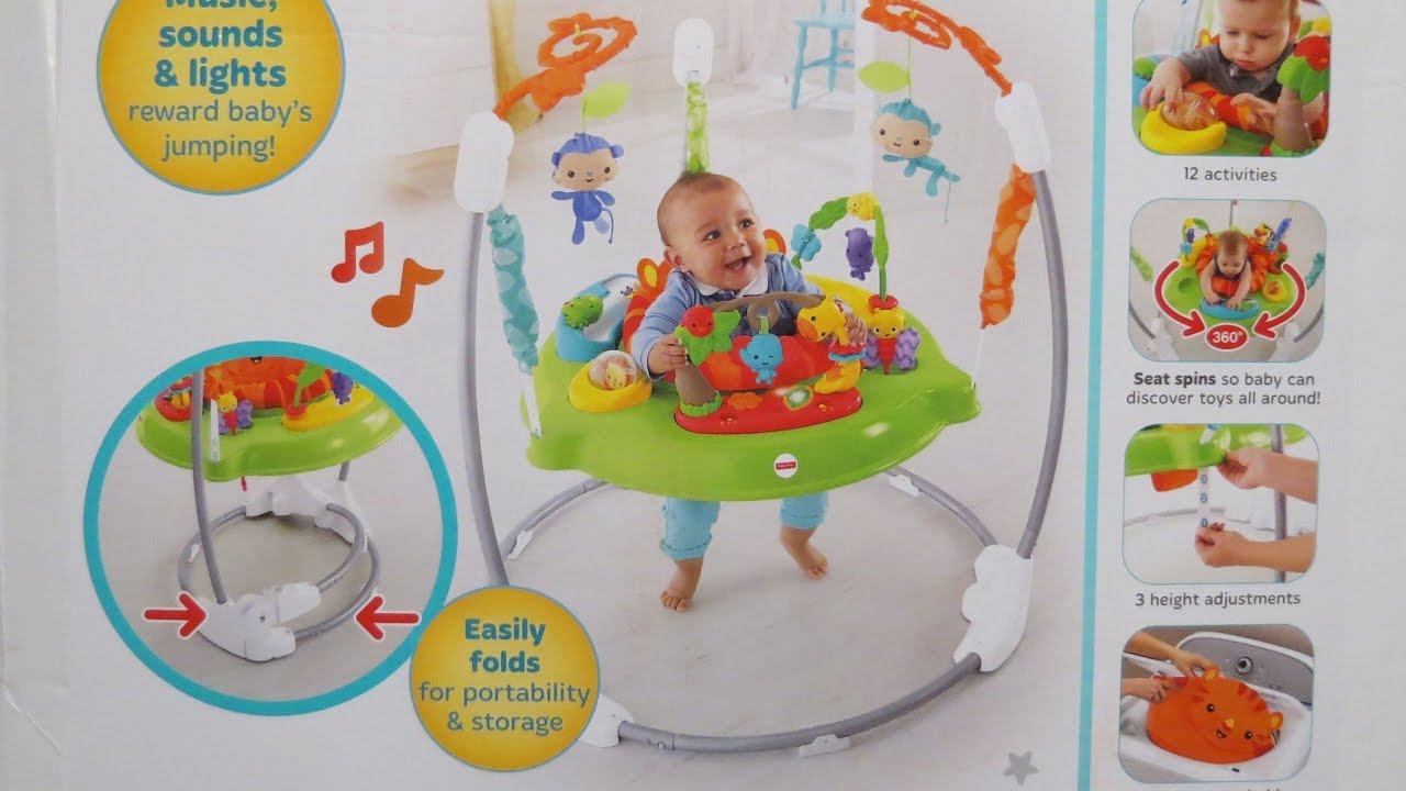 Roarin Rainforest Jumperoo: Как собрать
