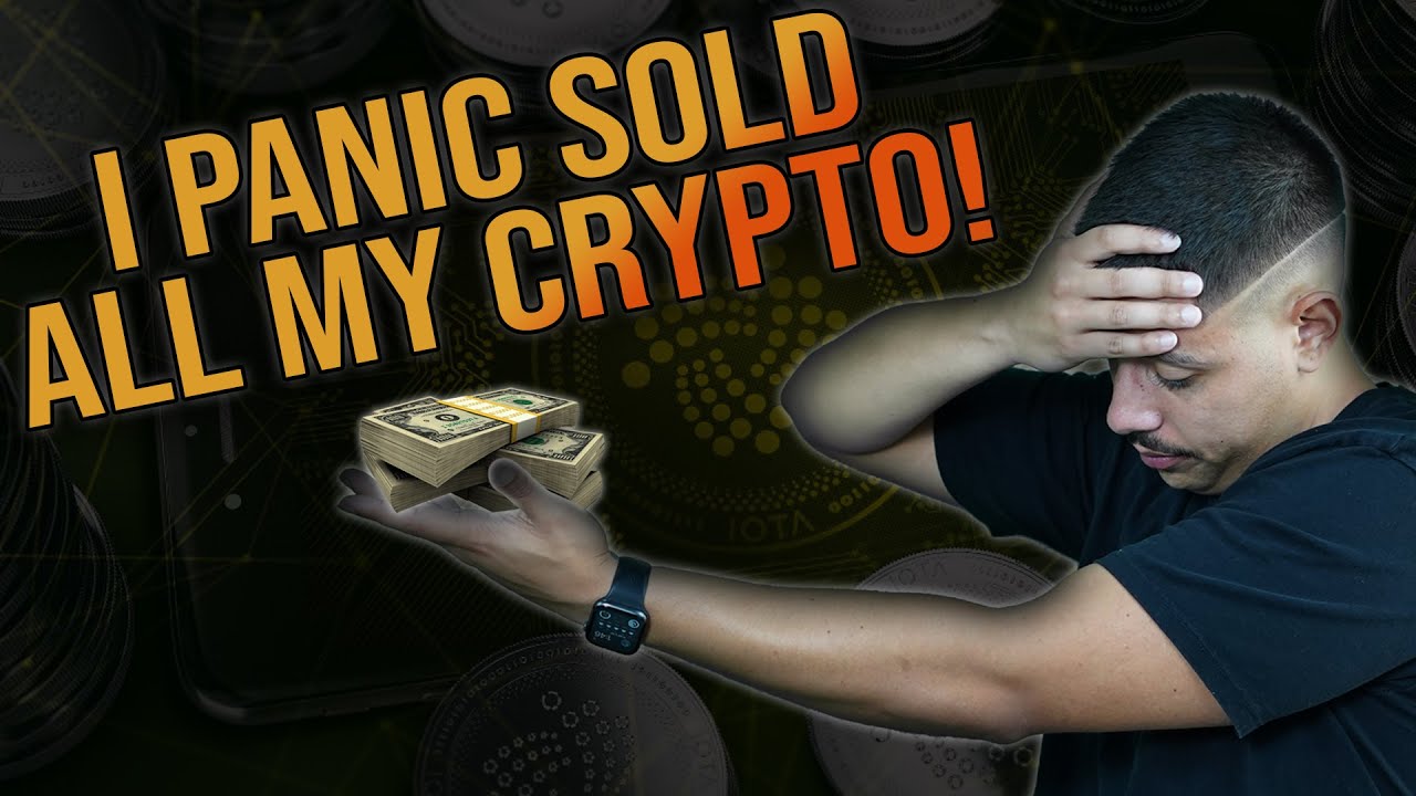 I Panic Sold All Of My Cryptocurrency!😨