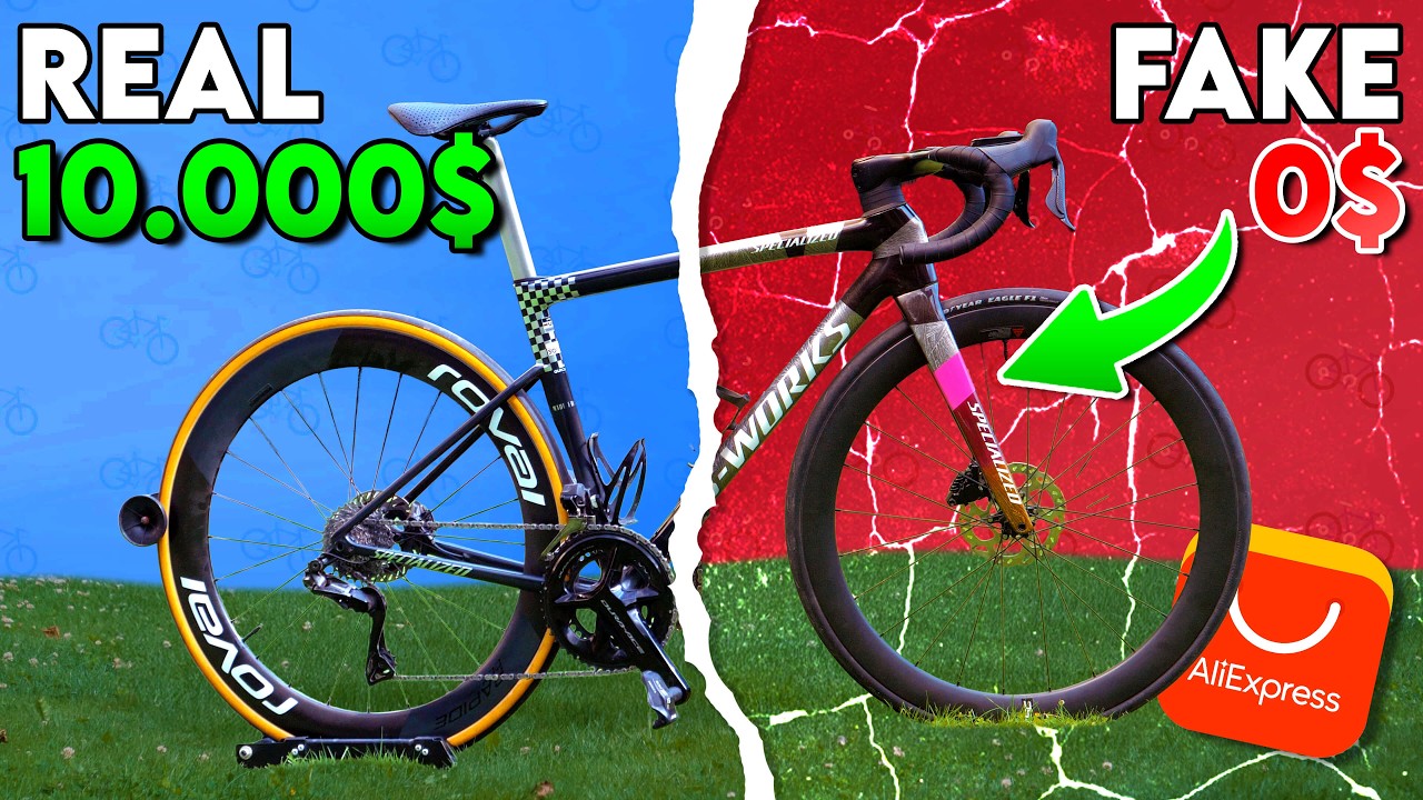Real vs Fake Tarmac SL8 Remco Evenepoel edition – Can You Tell the Difference?