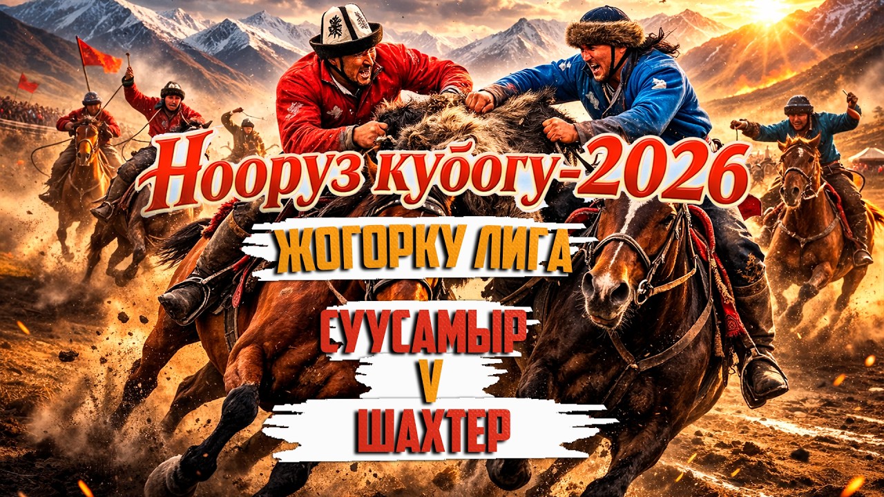 Суусамыр - Шахтер . Жогорку лига.  Нооруз кубогу - (2026)