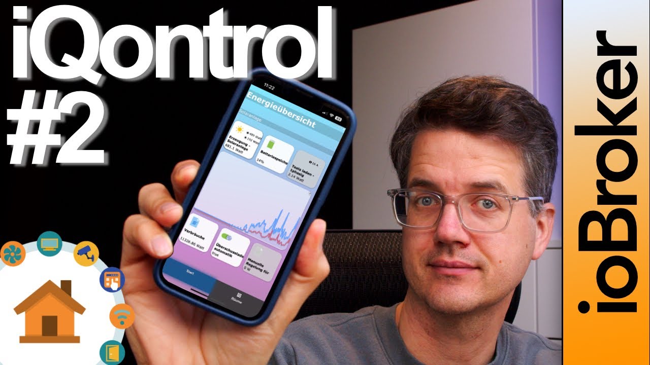 iQontrol #2 | Wetter, Kamera, Diagramme und eigene Daten | verdrahtet.info [4K]