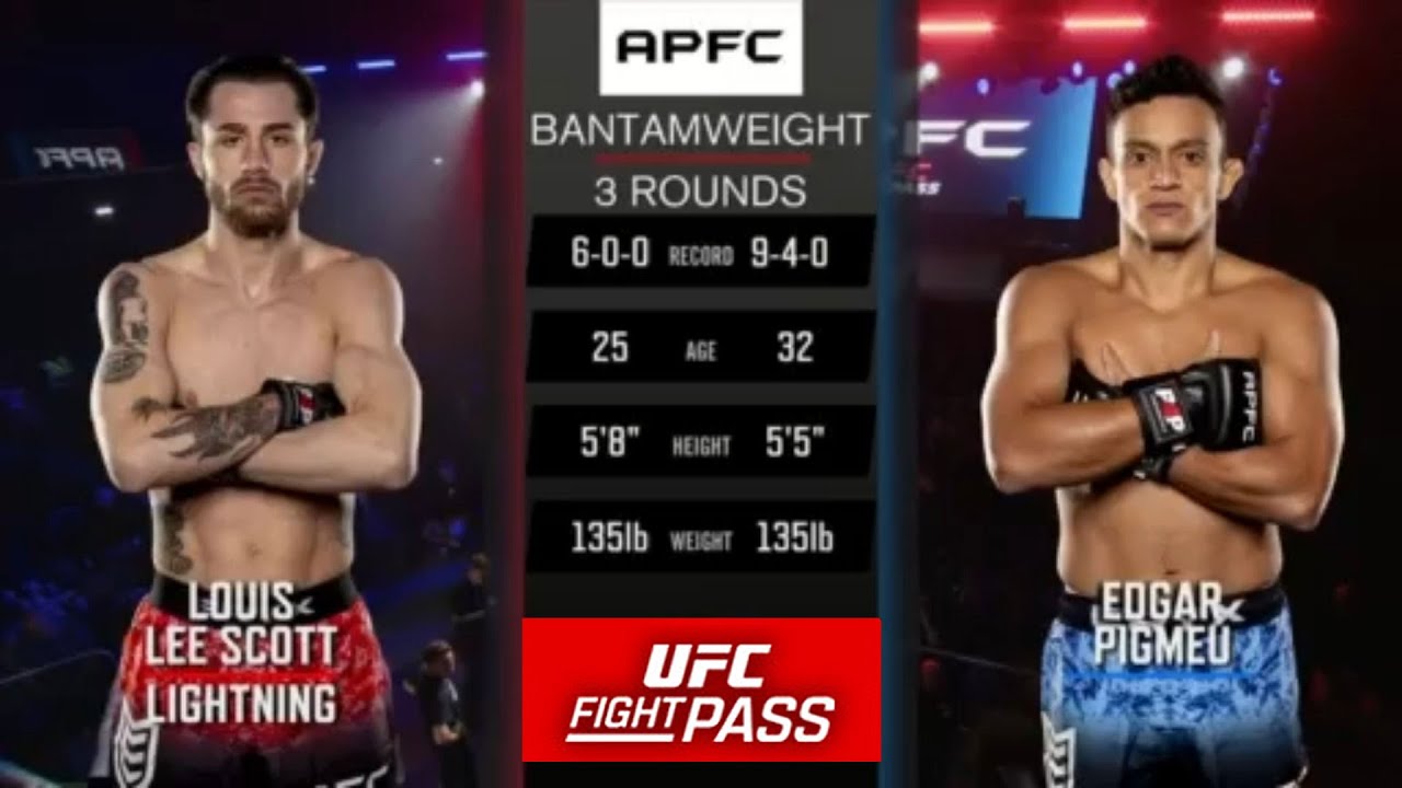 APFC Manchester: Louis Lee Scott vs Edgar Pigmeu | October 20th, 2023