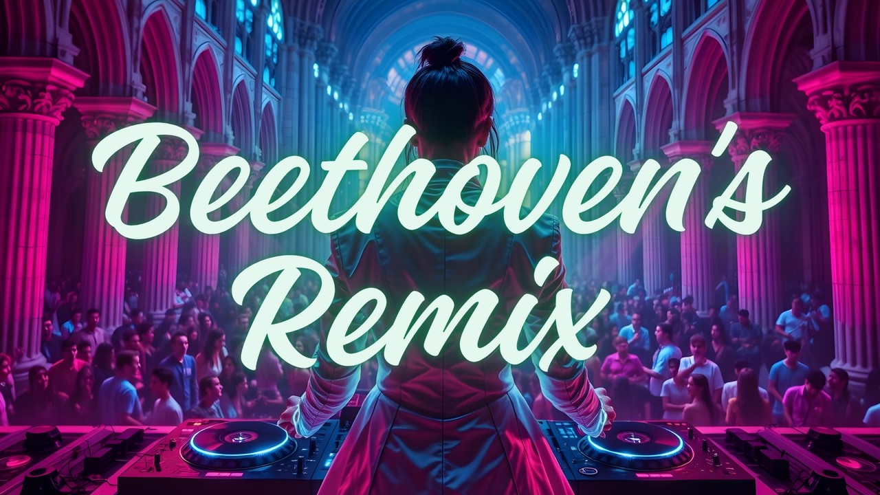 Beethoven's Symphony No. 5 - Party Dance Remix | High Energy EDM Club Mix  Cathedral Remix
