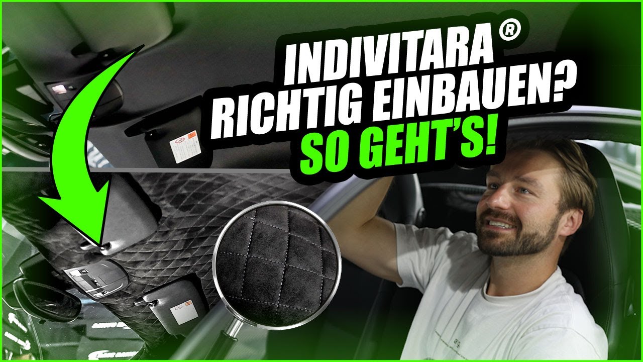 Innenraumveredelung ohne Sattler – indivitara® macht’s möglich! – Wie verklebe ich das Material?