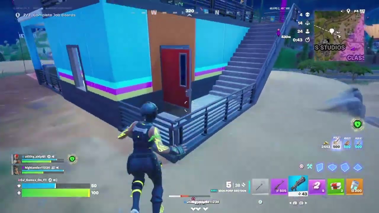 I watched the fortnite mini live event