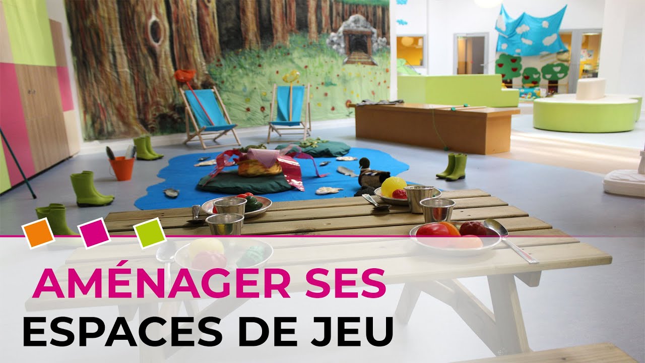 Le cadre ludique : aménager vos espaces de jeu