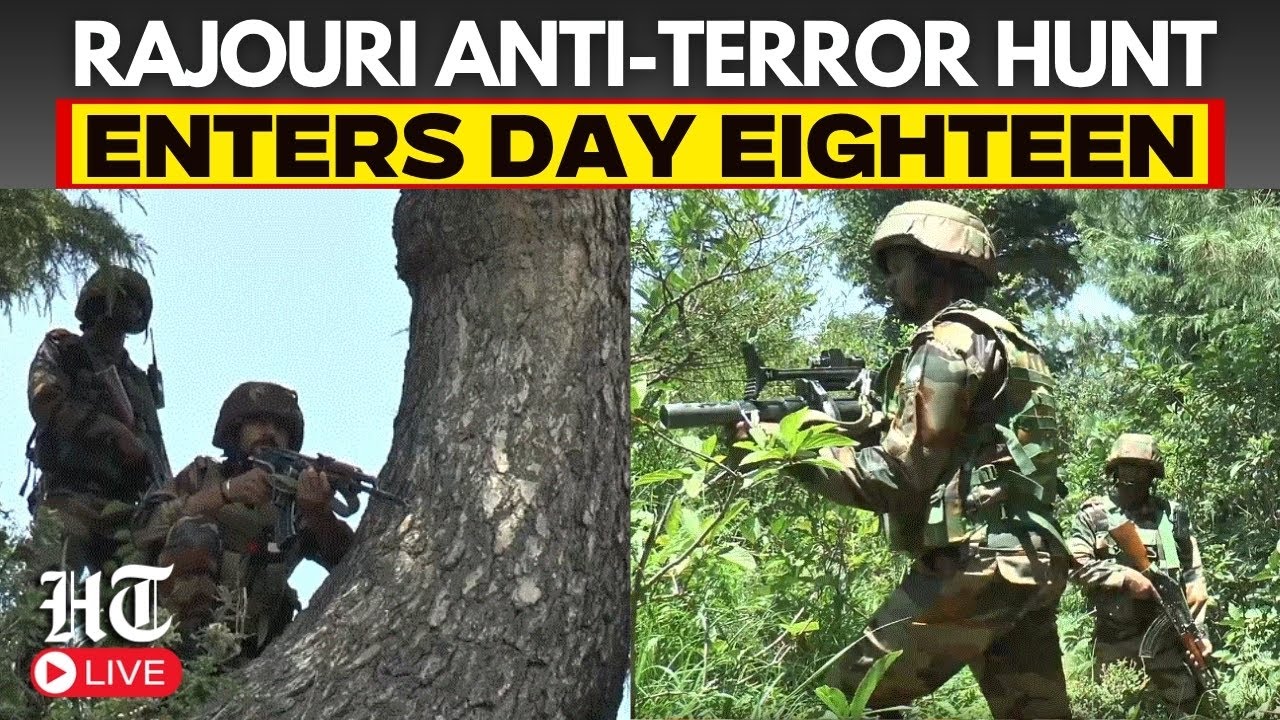 J&K News LIVE | Operation Sheruwali Enters 18th Day As Security Forces Intensify Rajouri Terror Hunt