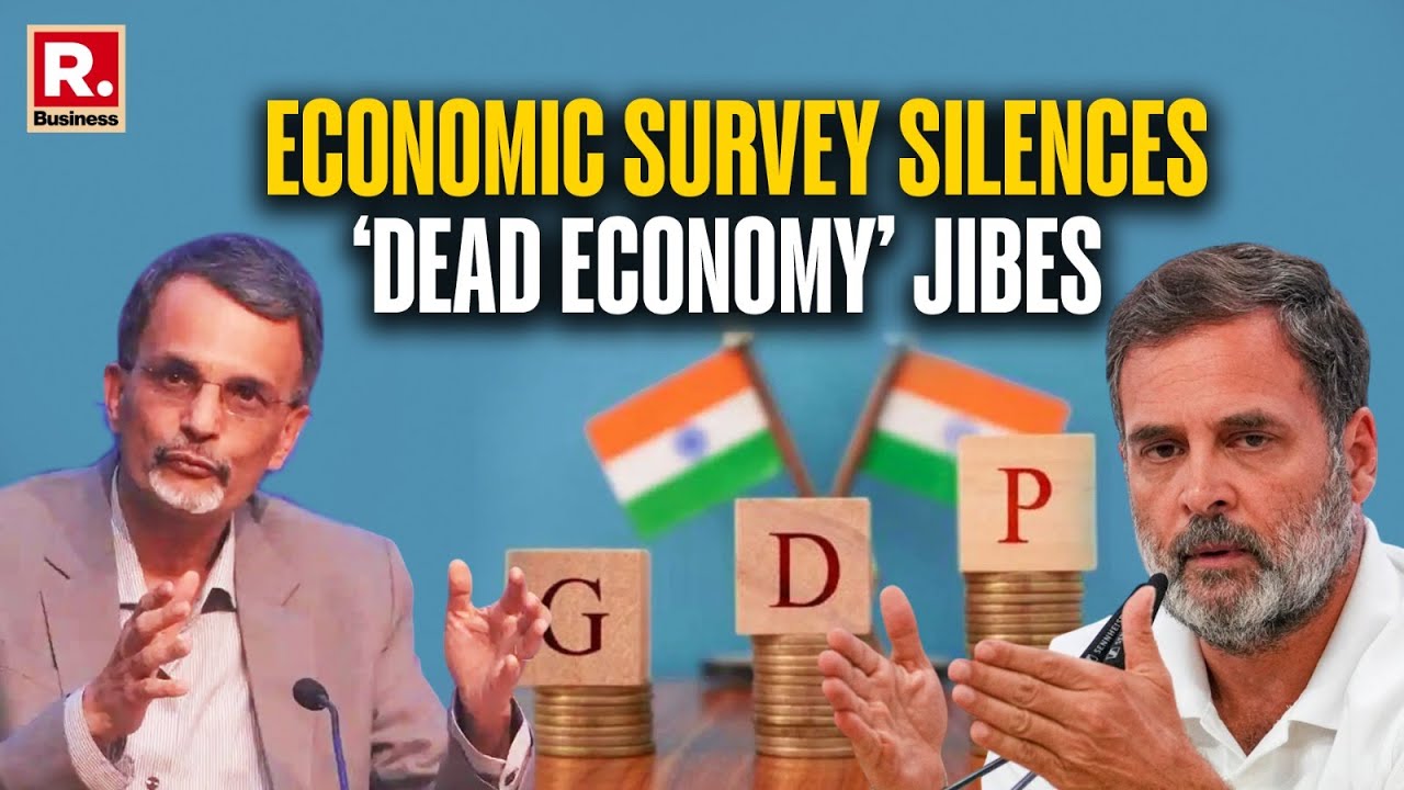 From ‘Dead Economy’ Smear to Reality Check: Economic Survey Silences Critics Of India's Economy
