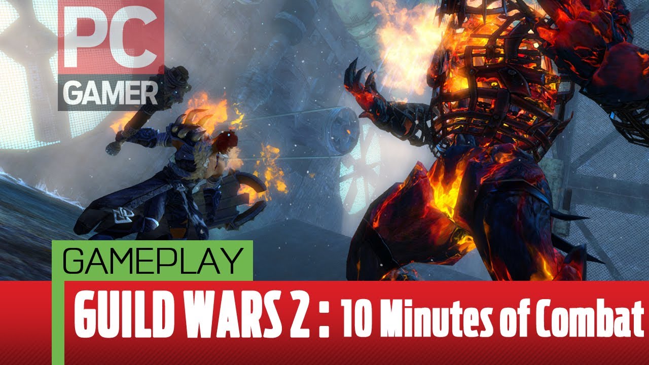 10 minutes of Guild Wars 2 combat