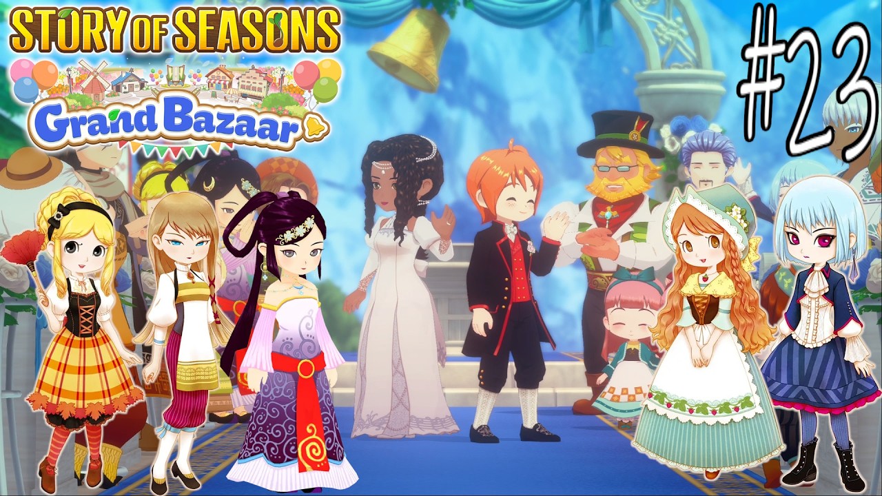 Petani Aragon Menikahi Semua Gadis Desa Zepyhr - Story of Seasons : Grand Bazaar #23