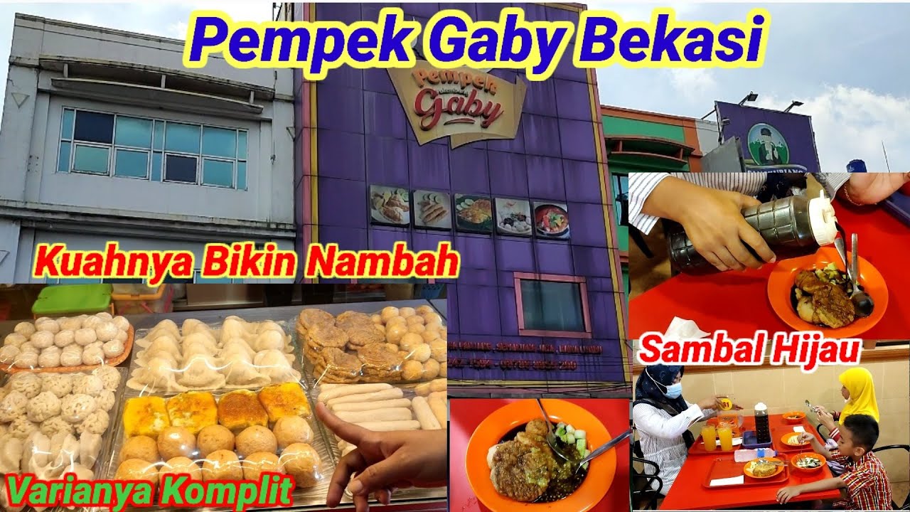 JAJAN!!PEMPEK GABY RAWA PANJANG BEKASI!!ENAK GURIH, KUAHNYA MANTTAP!!StreetFoodIndonesia!!