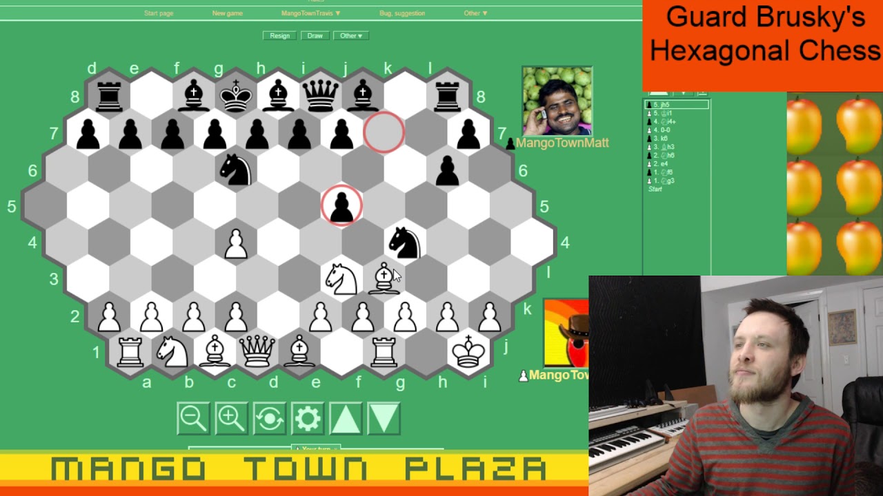 Guard Brusky's Hexagonal Chess - Chess Variants Ep. 268
