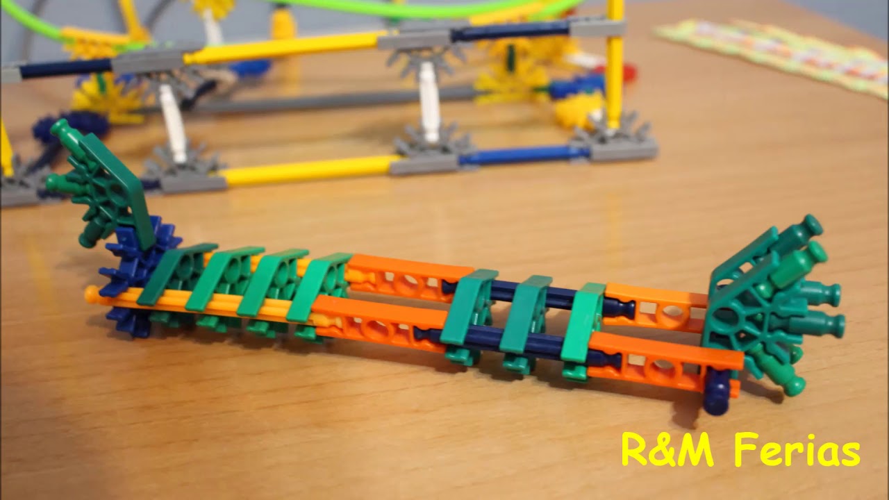 Atracciones de Knex con pocas piezas (1ºparte)-R&M Ferias.