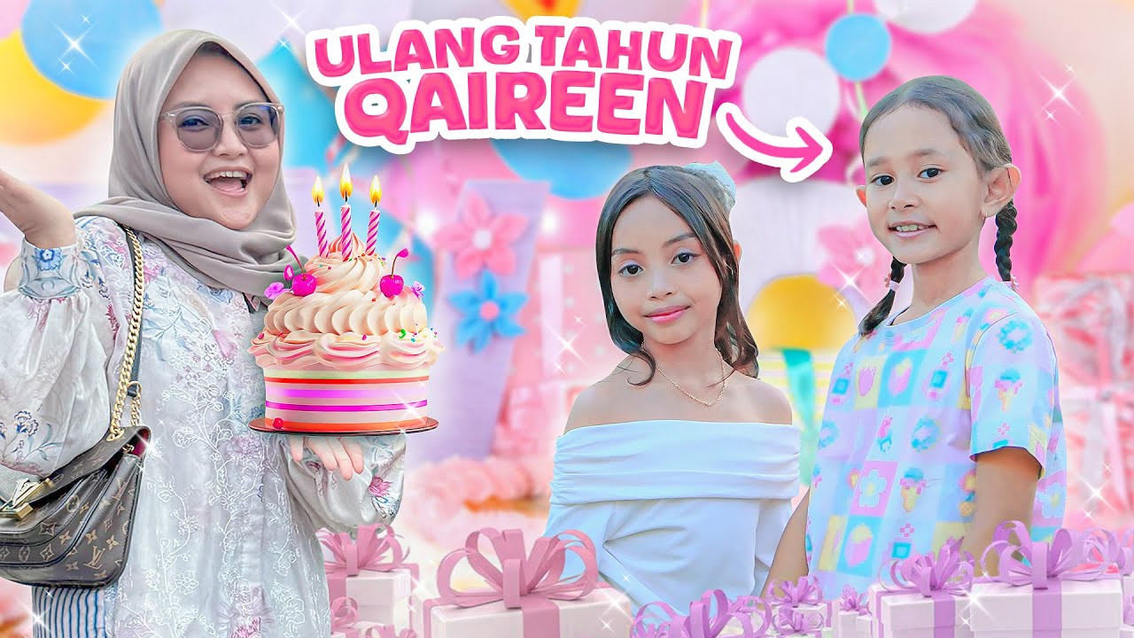 BUNDA LEIKA & DINAR KASIH SURPRISE GOKIL DI ULANG TAHUN QAIREEN!! 😍 KADO SPESIAL 🎉