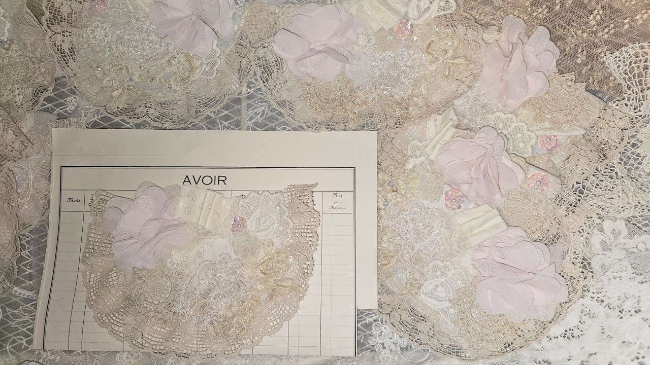 Набор для создания памятных вещей Paper & Lace Snippets-Junk Journal Pockets-Happy Mail- Идея для...