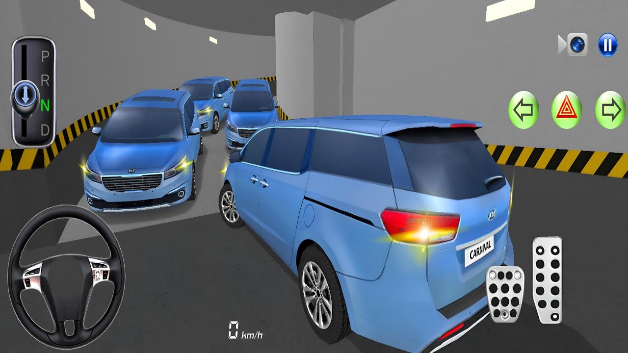 New Carnival Car Stuck in Parking Garage - 3D Driving Class - Car Game - 3D Driving Class 2026 