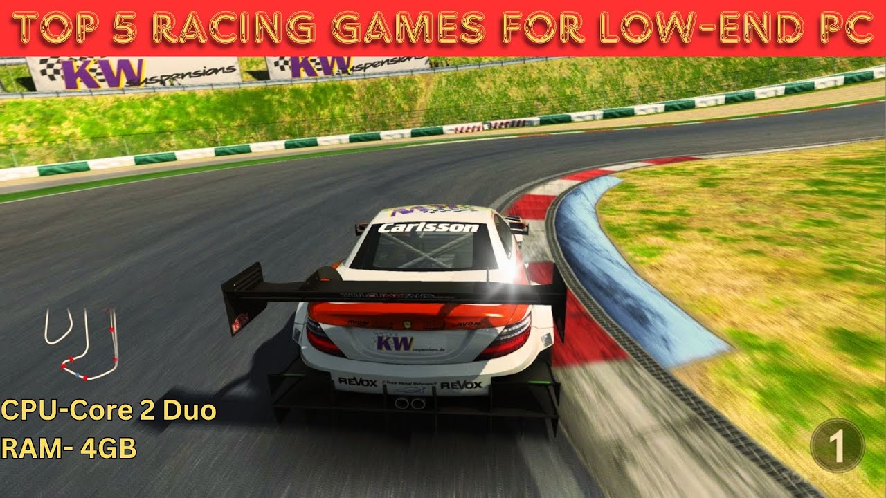 🔥Top 5 Racing Games Like Forza Horizon For Low End PCs | 2024