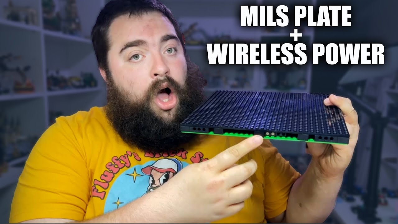 How To Make A LEGO MILS Plate & Add Wireless Power With Light My Bricks