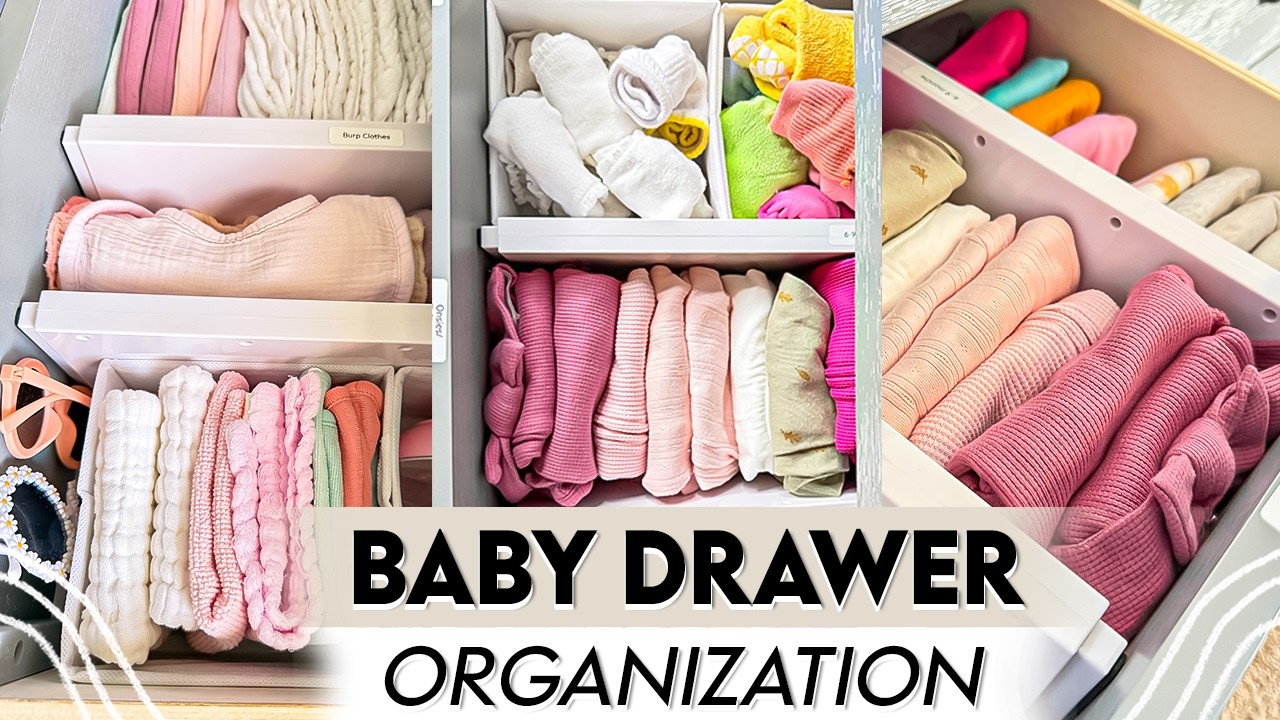 Baby Drawer Organization | 6 Month Update-What works and what does not, Systems That Save Time!