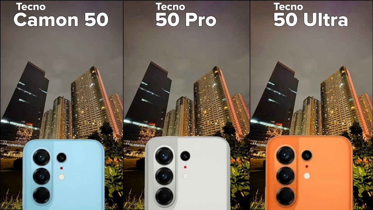 Tecno Camon 50 Pro vs Camon 50 Ultra vs Tecno Camon 50 || Camera Test Comparison 