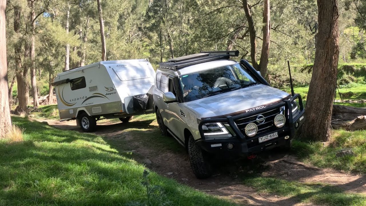 WE SHOULD NOT HAVE TAKEN OUR JAYCO CARAVAN HERE - CAMP CRUDINE HIPCAMP #offroad #hipcamp #JAYCO