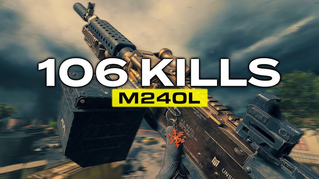 106 Kills with M240L | Battlefield 6