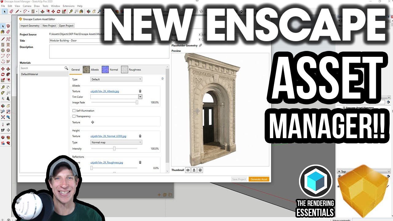 Create CUSTOM ASSETS for Enscape with the Enscape Asset Manager!