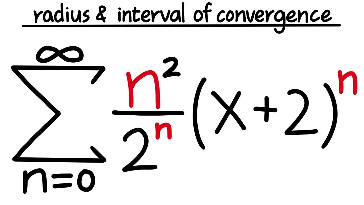 Radius and interval of convergence of a power series, using ratio test, ex#3
