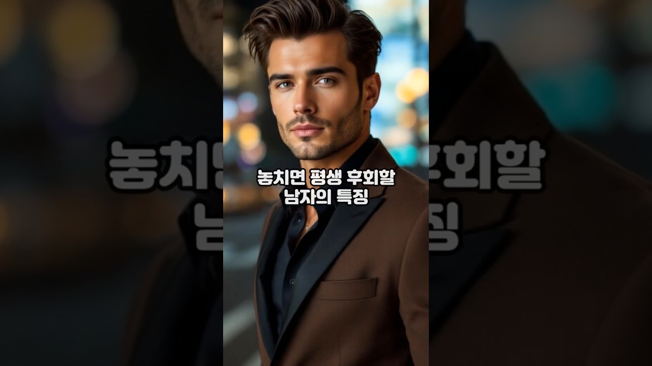 ❤놓치면 평생 후회할 남자의 특징 찔림주의+감정 몰입❤5 Signs of a Man You'll Regret Losing Forever (Trigger Warning) #연애심리