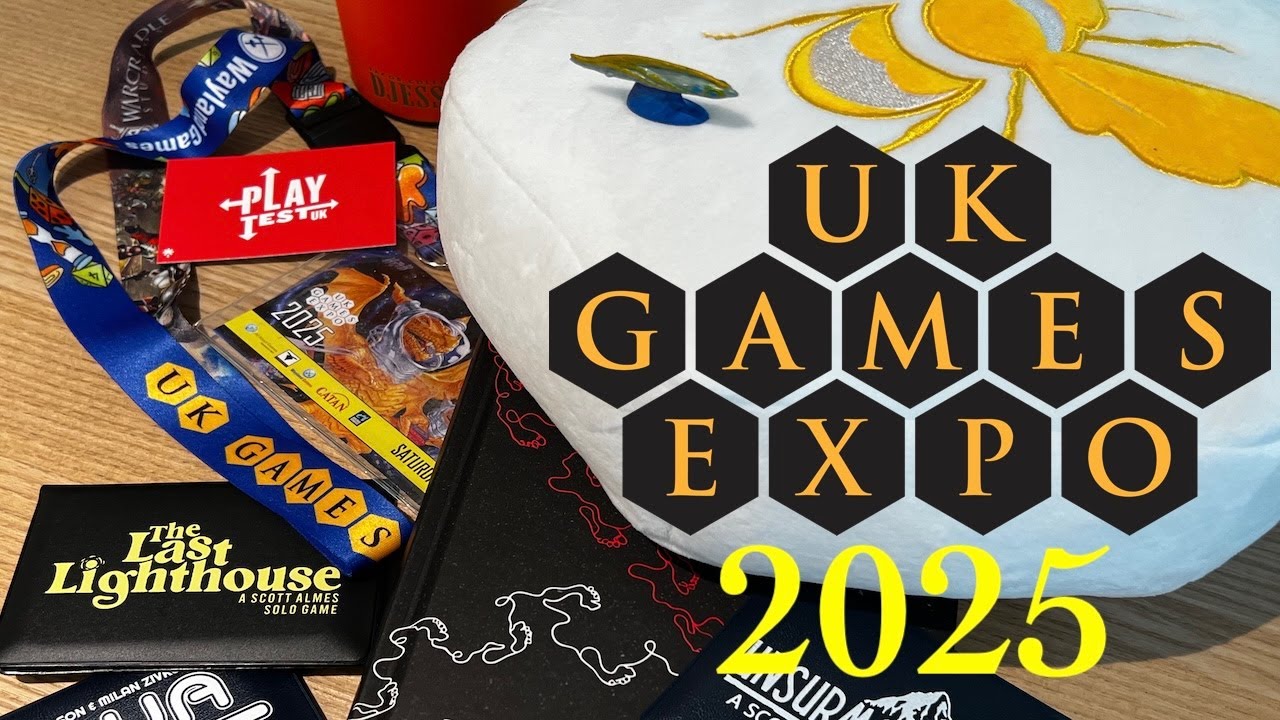 UK Games Expo (UKGE) 2025, Walkthrough at NEC, Birmingham