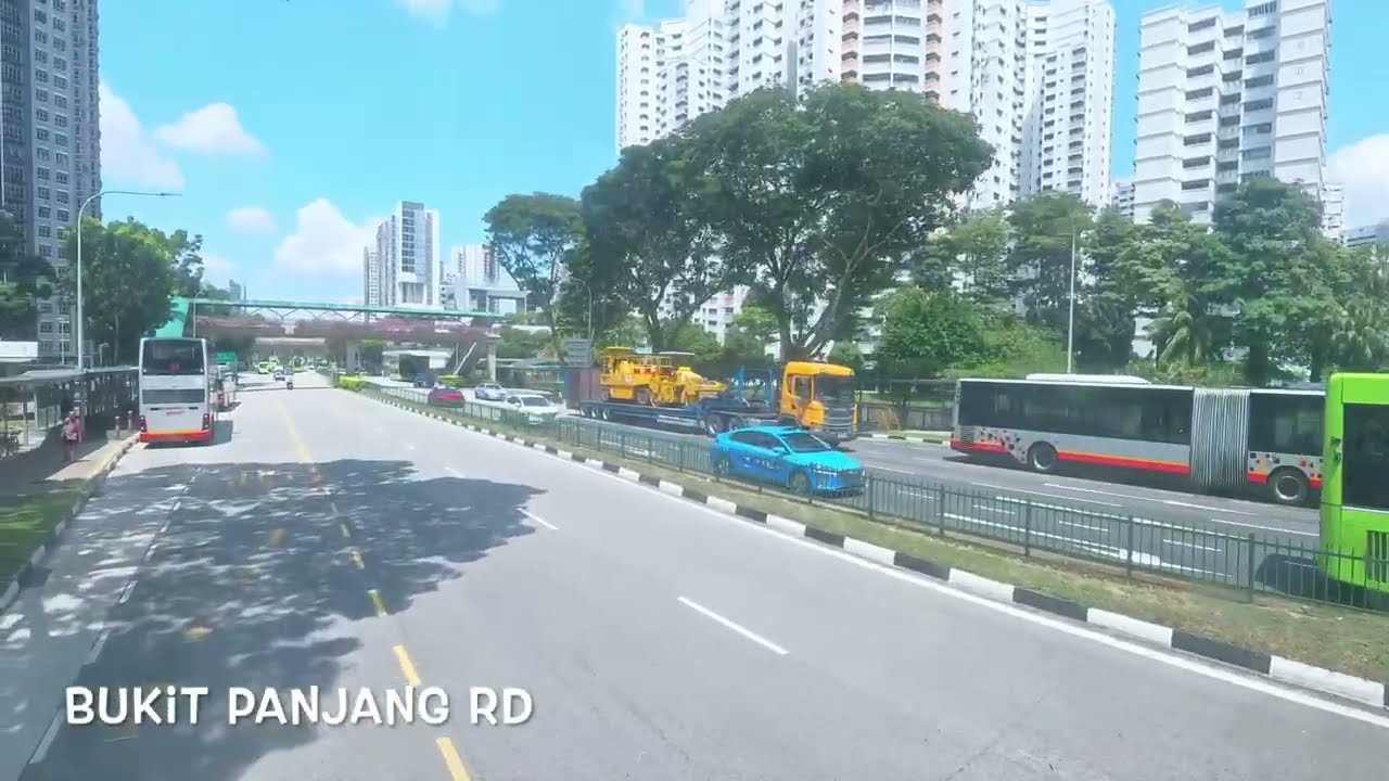 Bus service no. 180 | Bukit Panjang to Boon Lay | Singapore Roads