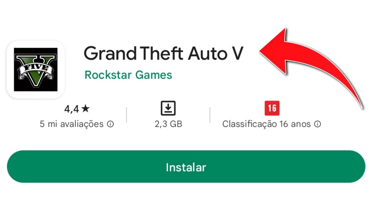 “GTA 5 NA PLAY STORE” !! O RESULTADO VAI TE IMPRESSIONAR 😨