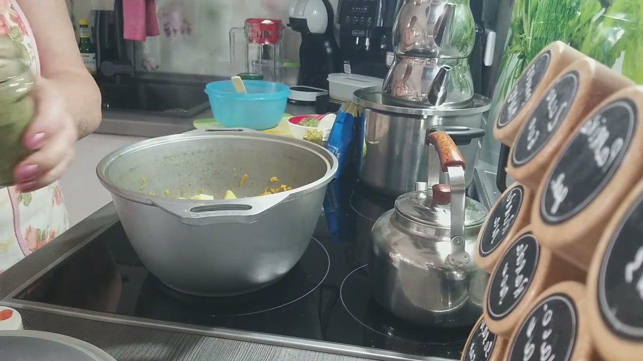 Наш ужин с мясом пуль порк