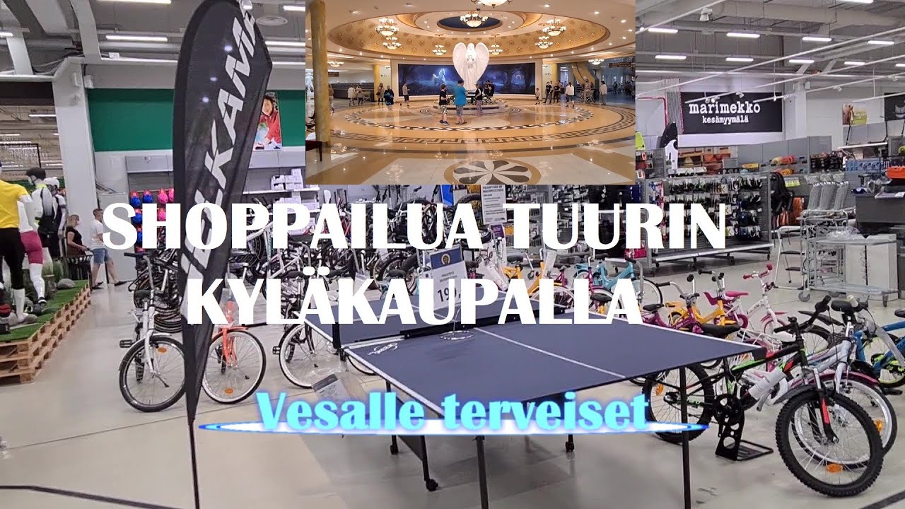 #REISSUVIDEO|SHOPPAILUA TUURIN KYLÄKAUPALLA