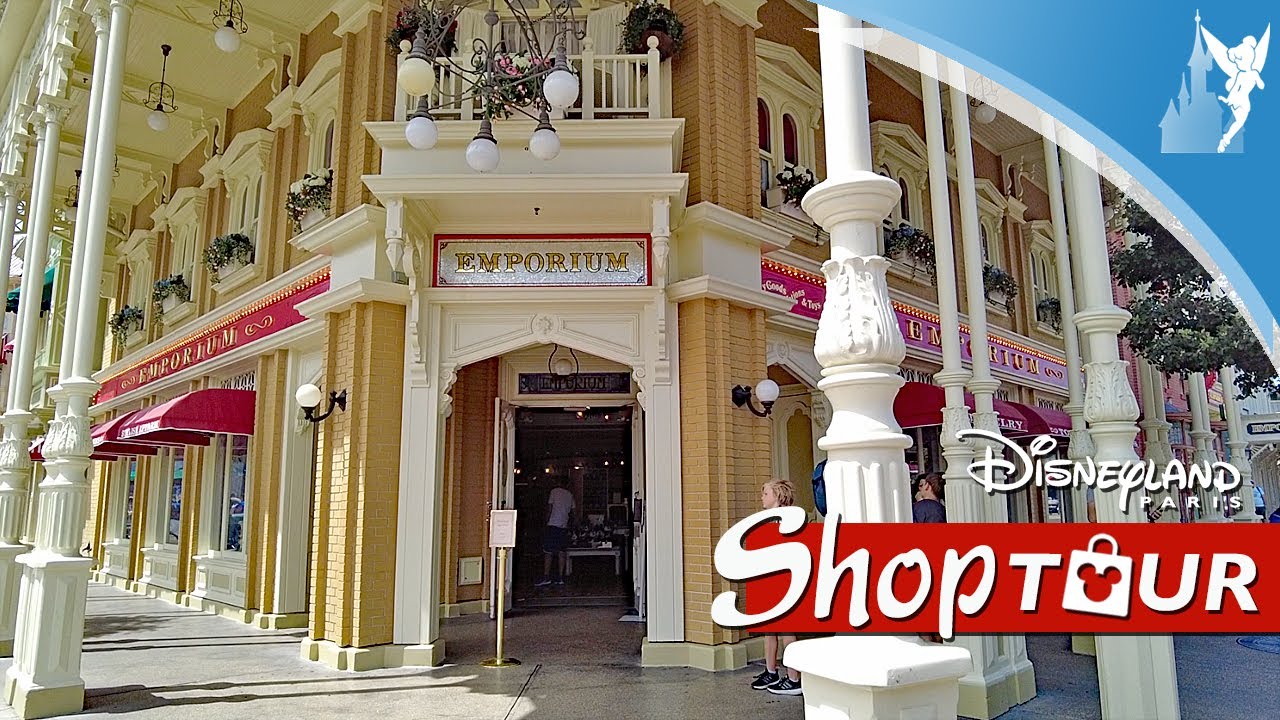 👜  Disneyland Paris Shop Tour 2023: Emporium the biggest shop in Disneyland Park