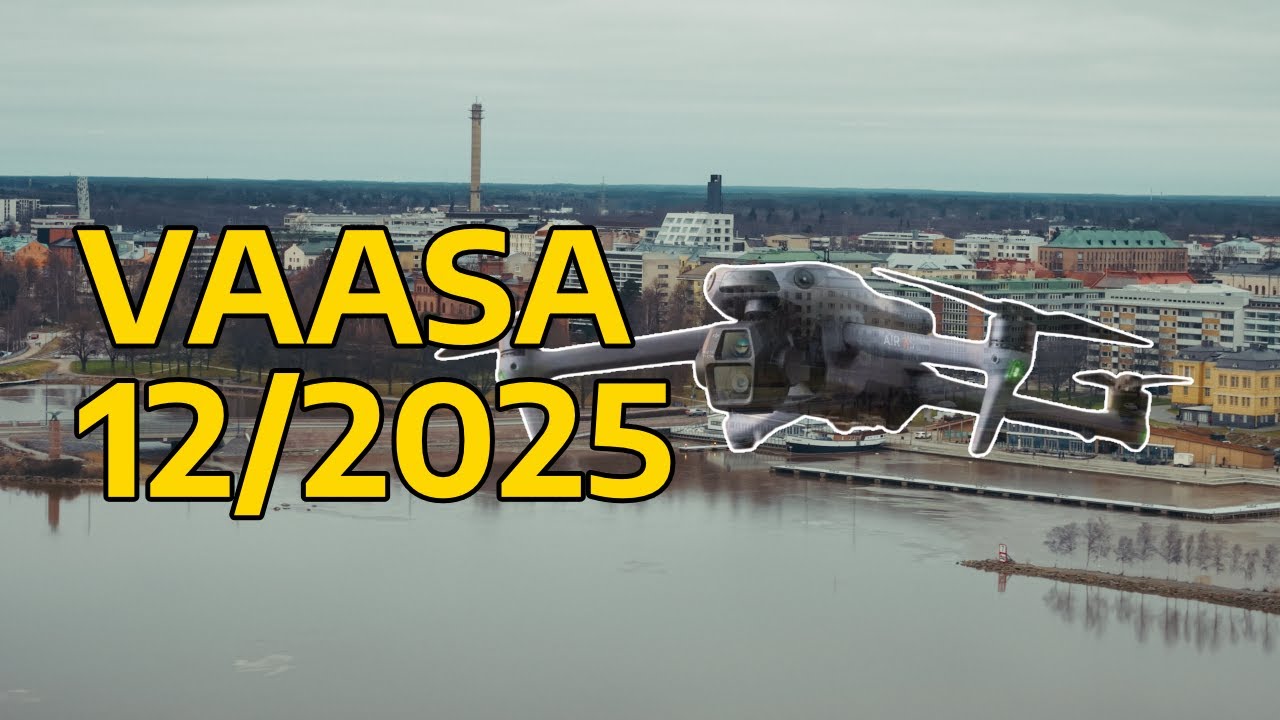 Aerial view of Vaasa | December 2025