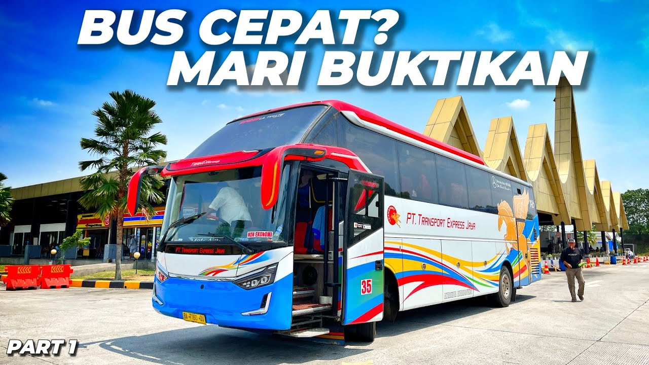 Naik Bus Cepat TERMURAH Di Lintas SUMBAR | Trip Transport Express Ep 1