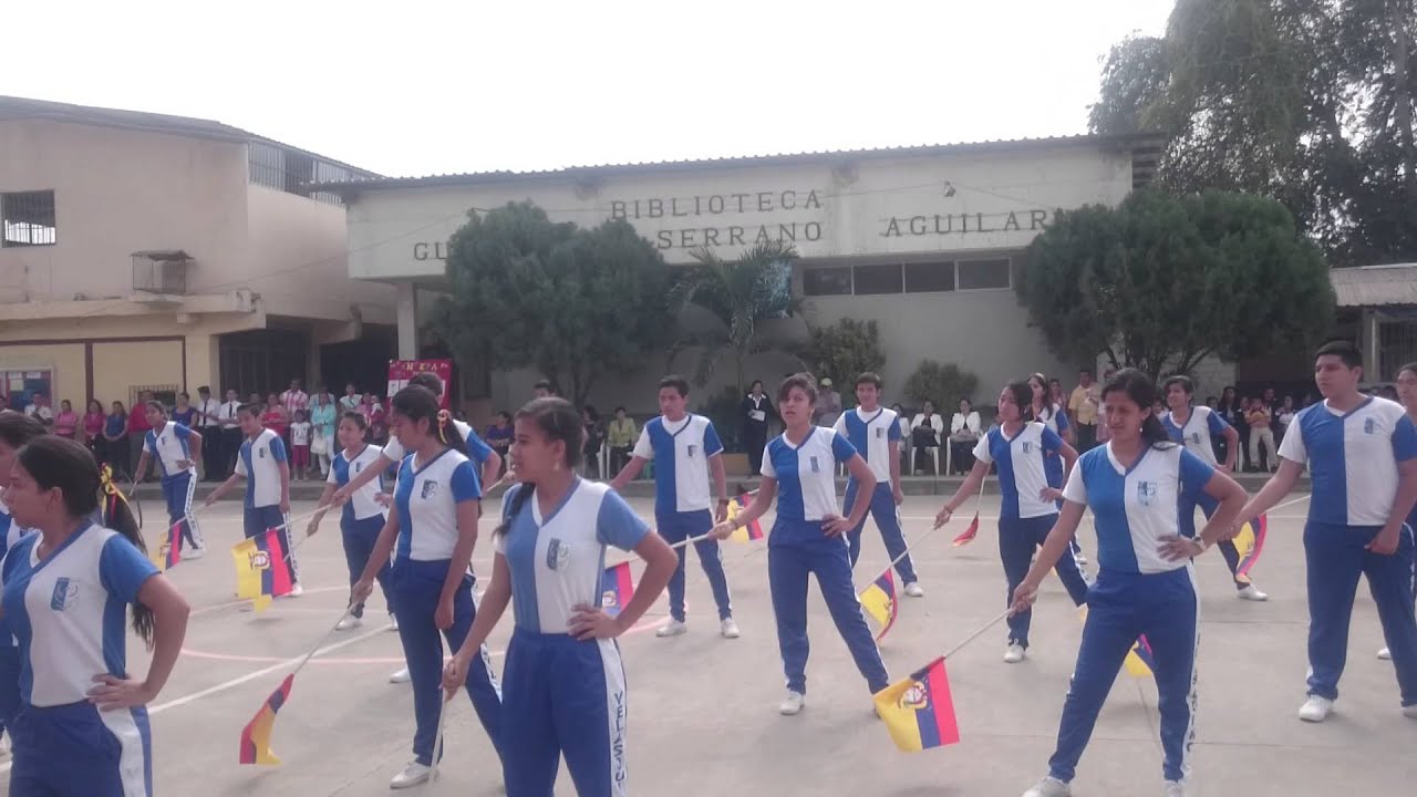 Coreografía de banderas