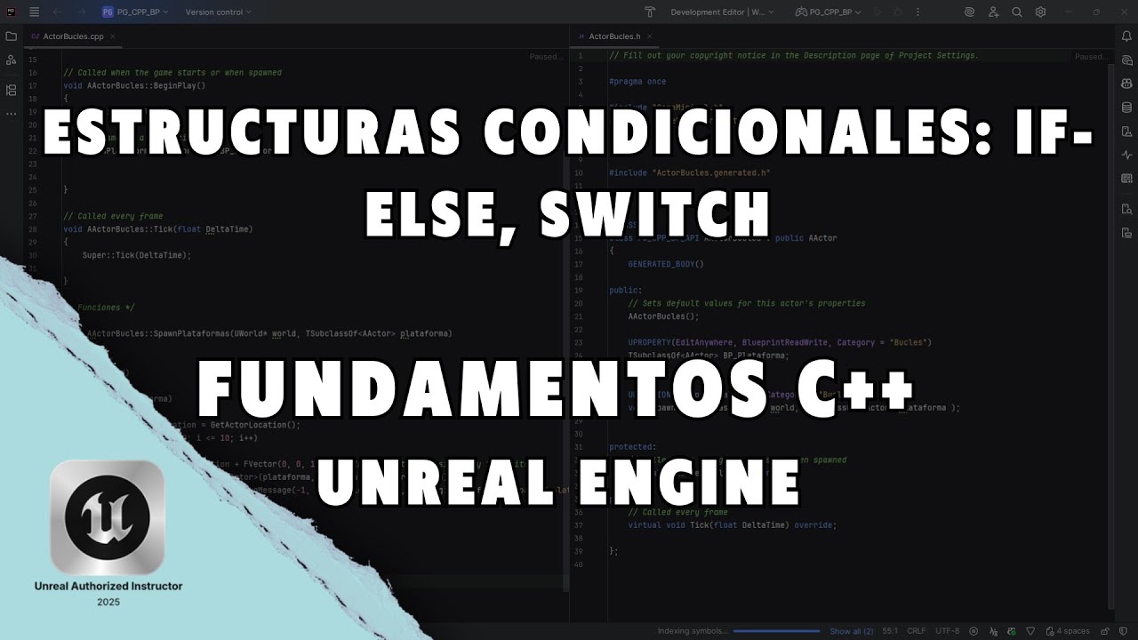 If, Else y Switch en C++ para Unreal Engine
