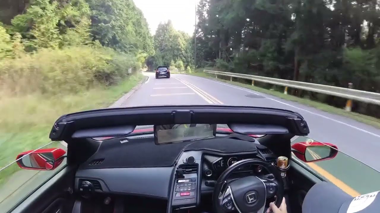 85.【国301】下りでスイスポについて行く【S660】