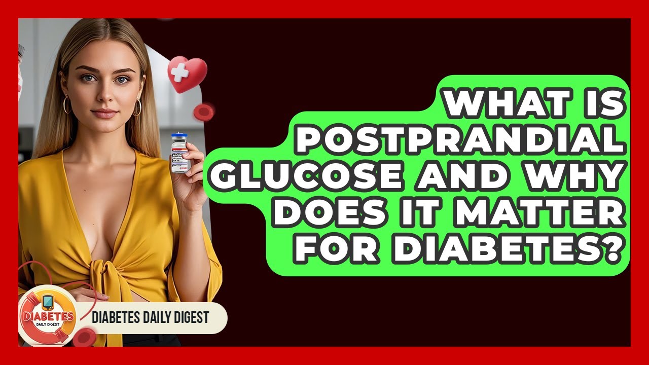 What Is Postprandial Glucose And Why Does It Matter For Diabetes? - Diabetes Daily Digest