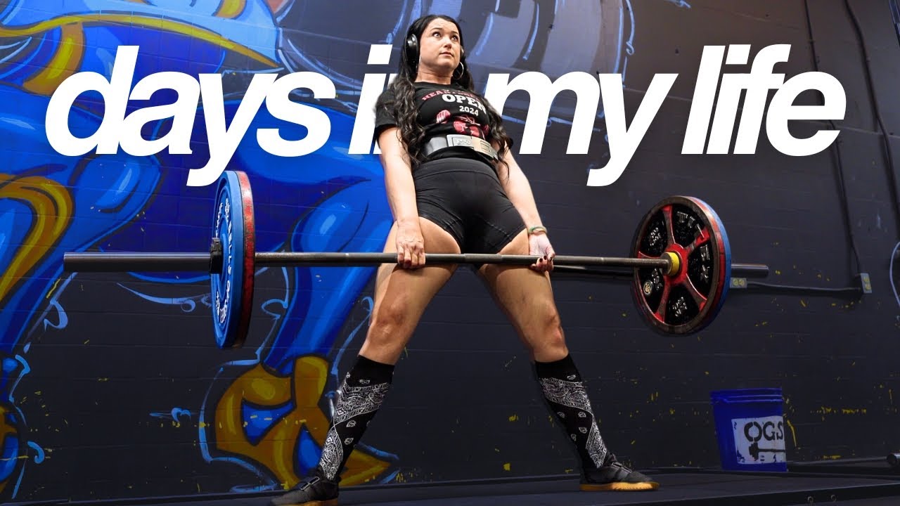 POWERLIFTER DAY IN THE LIFE VLOG #powerliftingvlog #gymroutinesvlog
