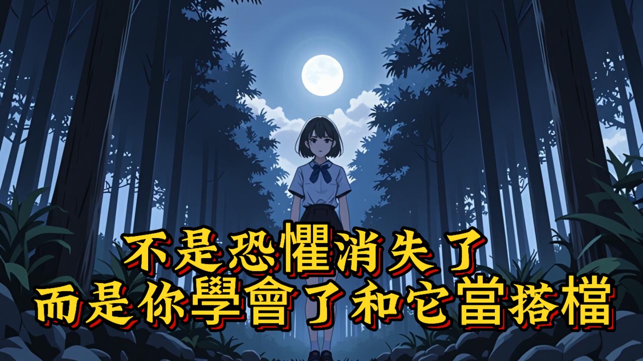 不是恐懼消失了，而是你學會了和它當搭檔，你就超過了90%的人心理学3