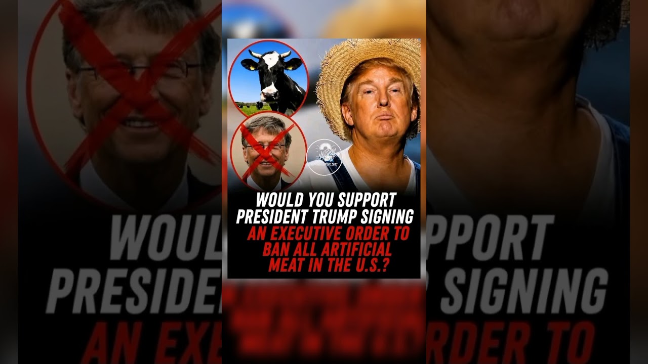 Trump Banning Artificial Meat?! 🥩🚫